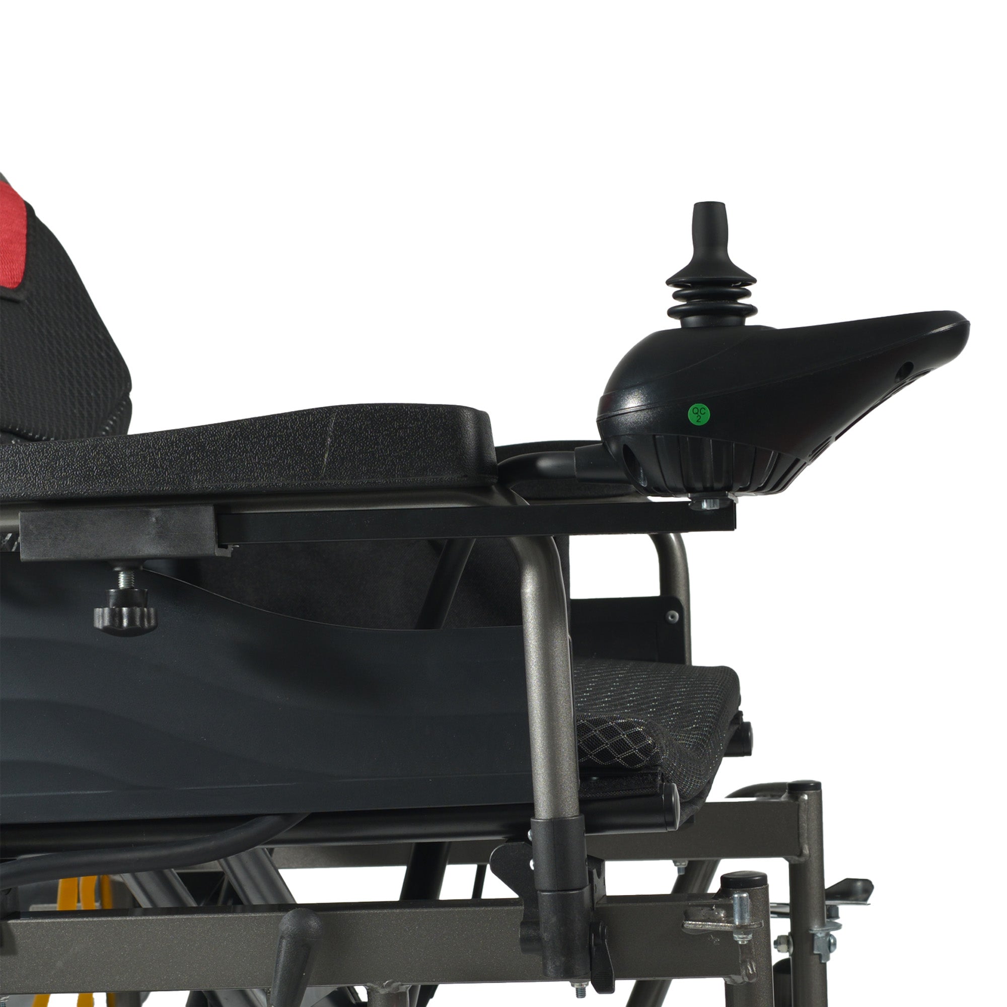 Anywell YS16-1 PLUS:Newly Upgraded Foldable Wide Seat Electric Wheelchair - 330 LBS Capacity, Extra Spacious Seat for Adults