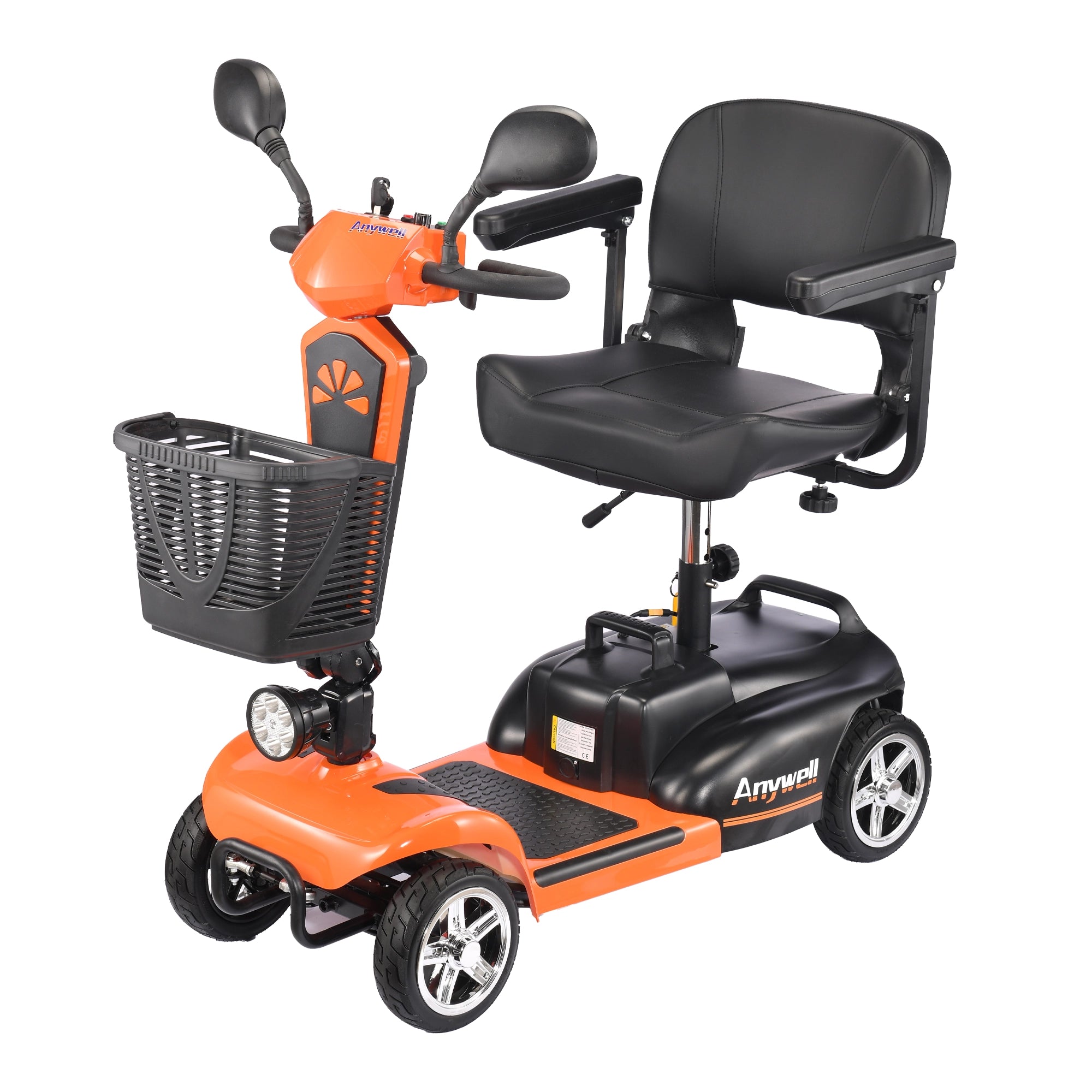 X-024 Electric Mobility Scooter with Wide Seat for Comfortable Ride