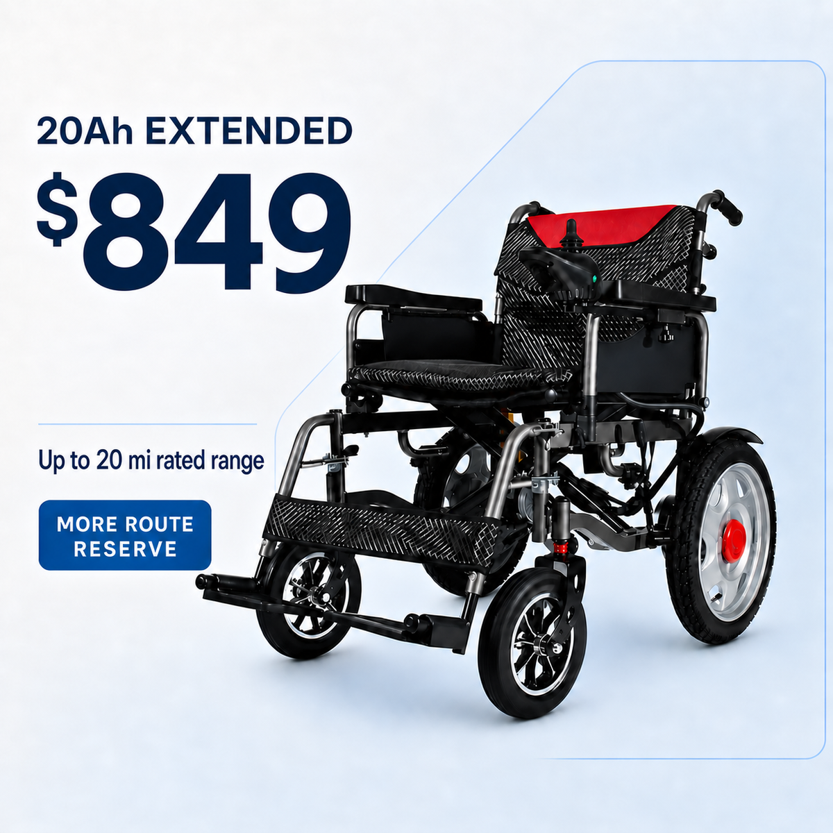 Anywell YS16-1 MAX 20Ah $849, up to 20 mi rated range