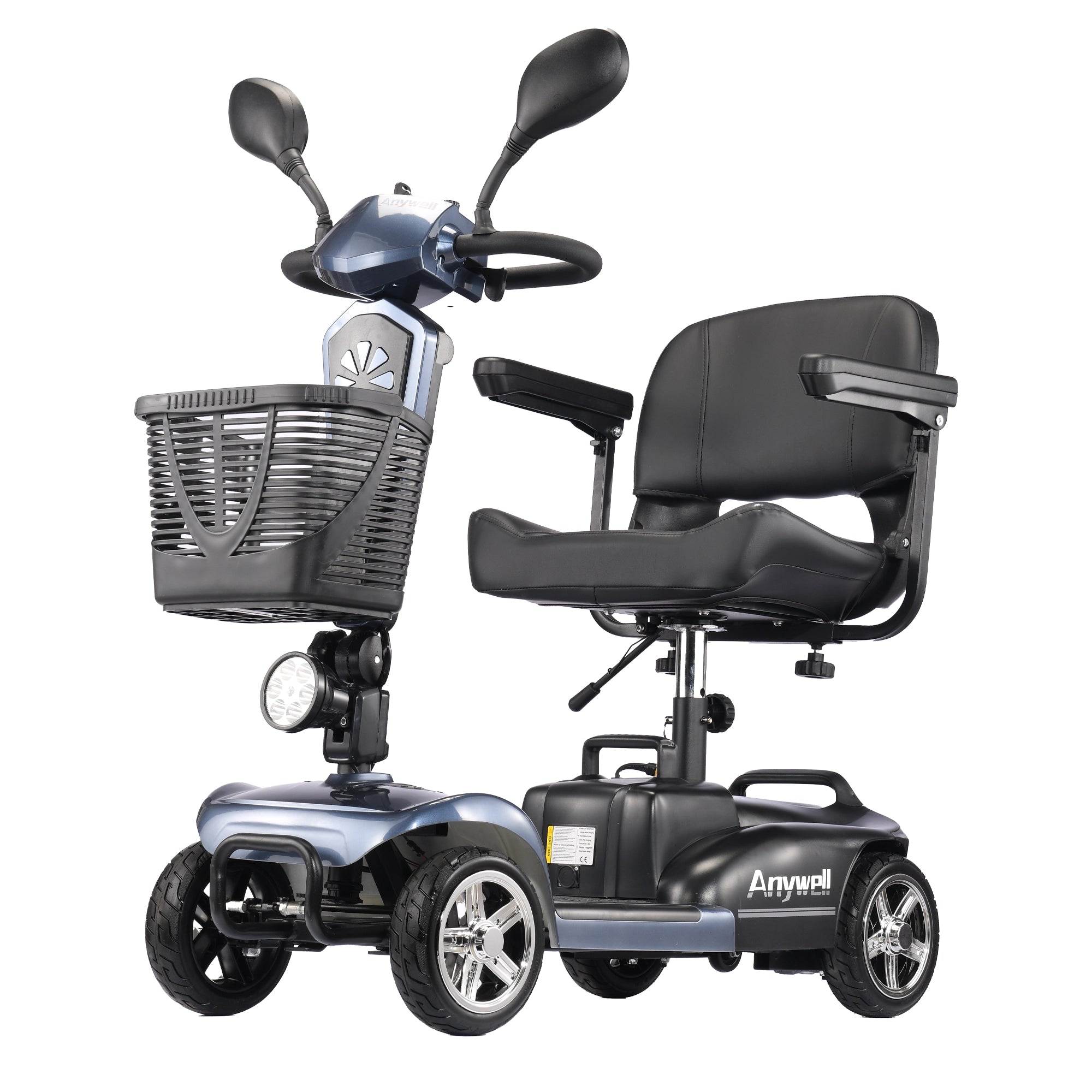 X-024 Electric Mobility Scooter with Wide Seat for Comfortable Ride