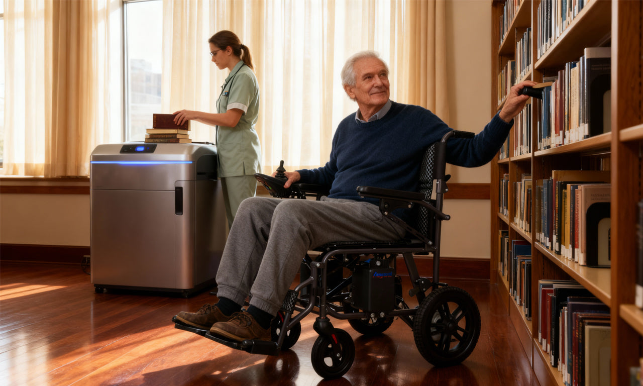 Portable Mobility Device Guide 2025 | Best Lightweight Electric Wheelchair for Daily Use