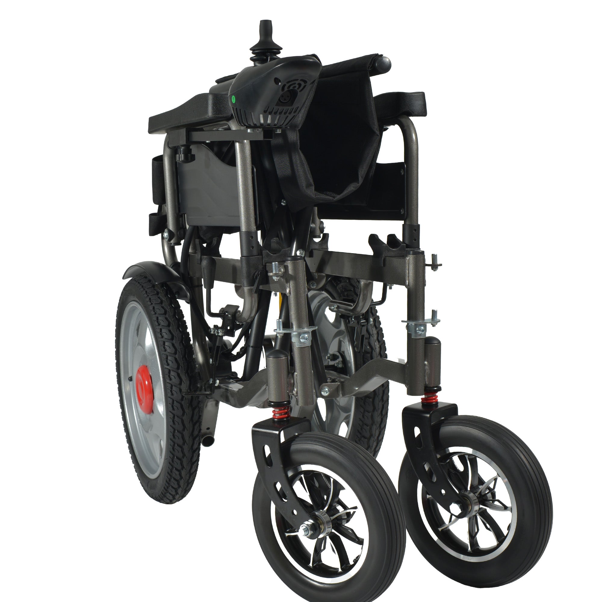 Anywell YS16-1 PLUS：Newly Upgraded Foldable Wide Seat Electric Wheelchair - 330 LBS Capacity, Extra Spacious Seat  for Adults