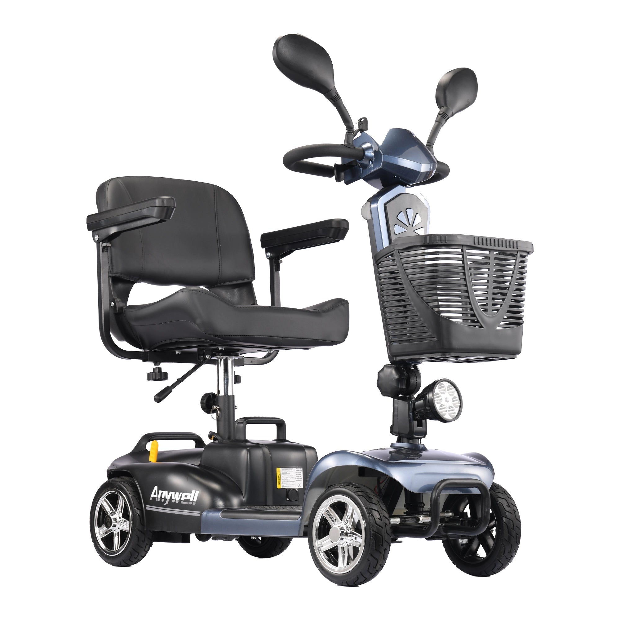 X-024 Electric Mobility Scooter with Wide Seat for Comfortable Ride