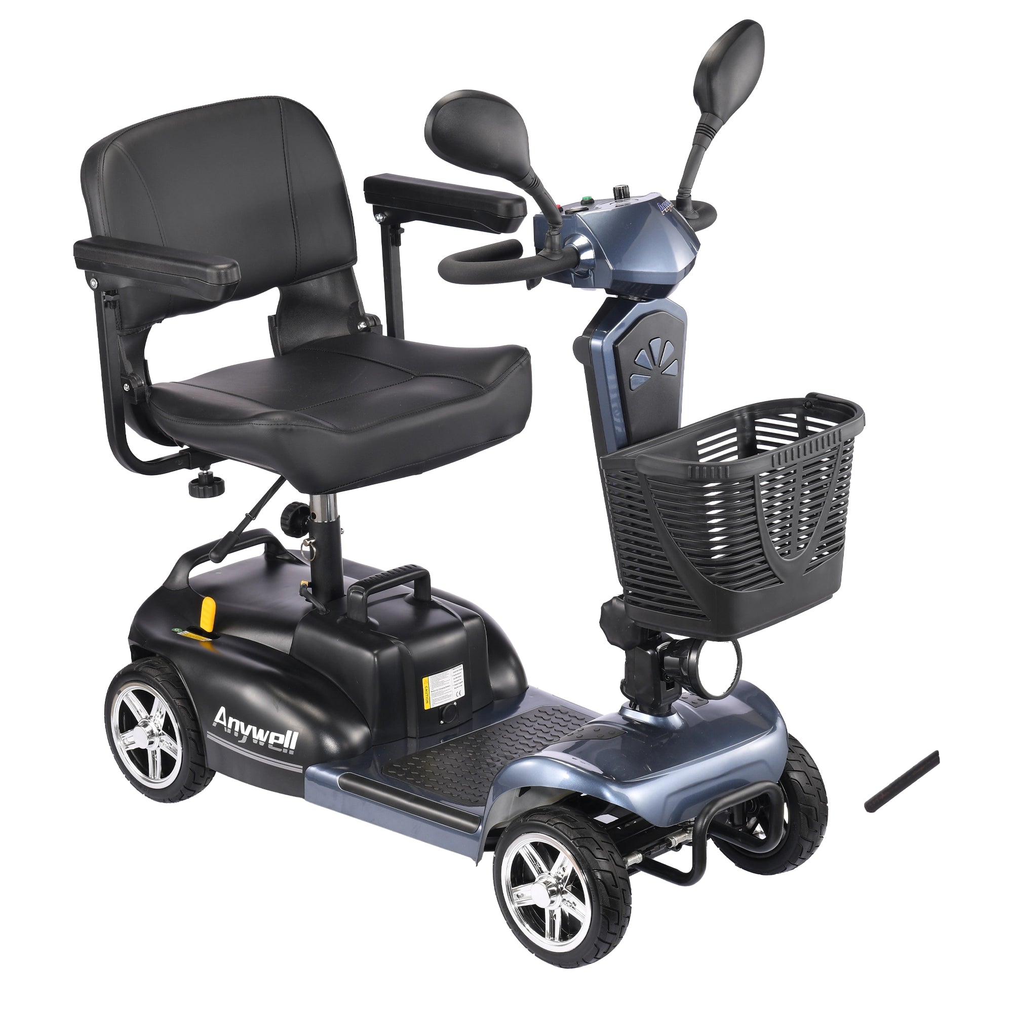 X-024 Electric Mobility Scooter with Wide Seat for Comfortable Ride