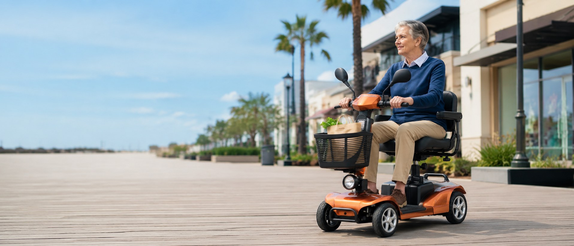Anywell X-024 scooter lifestyle homepage hero