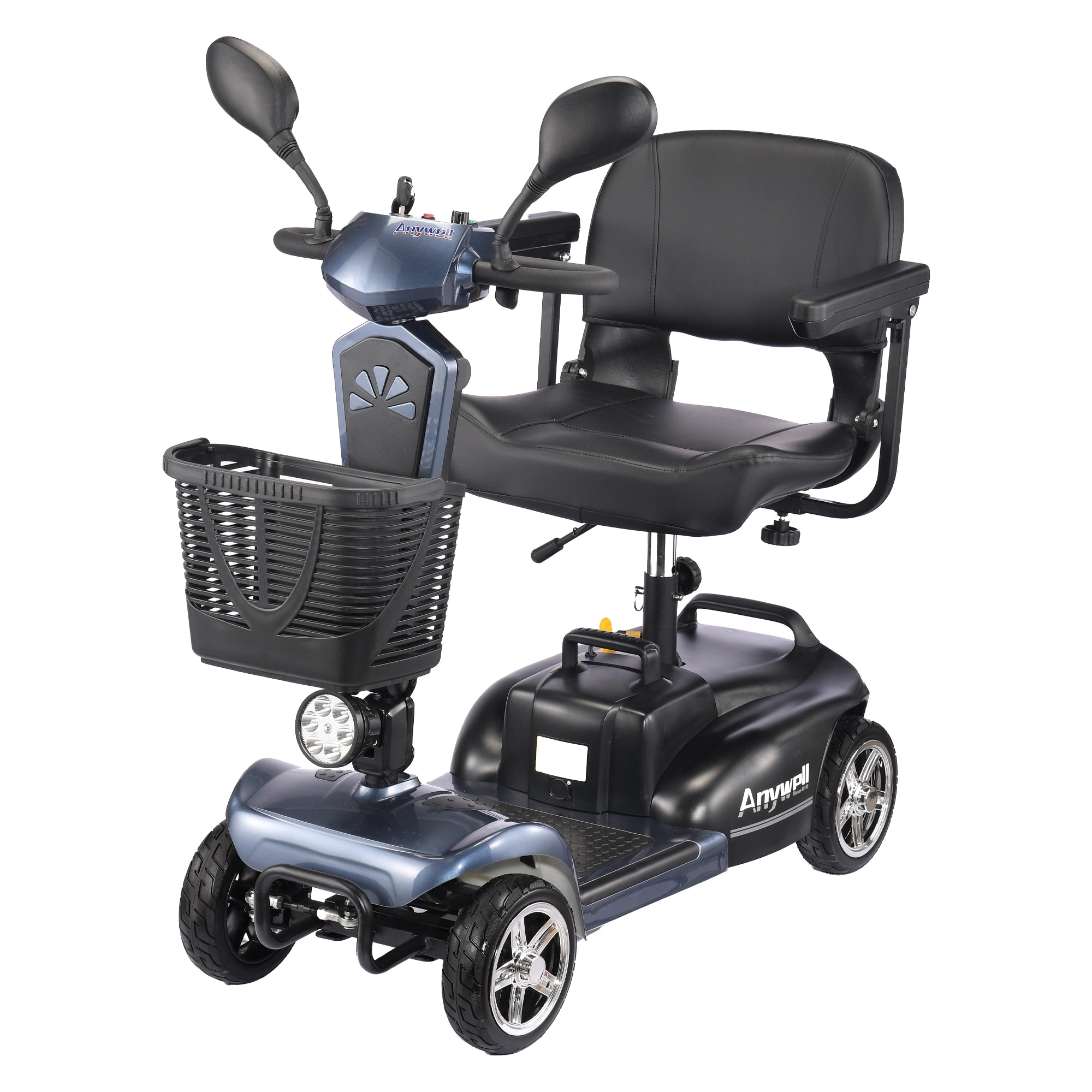 X-024 Electric Mobility Scooter with Wide Seat for Comfortable Ride