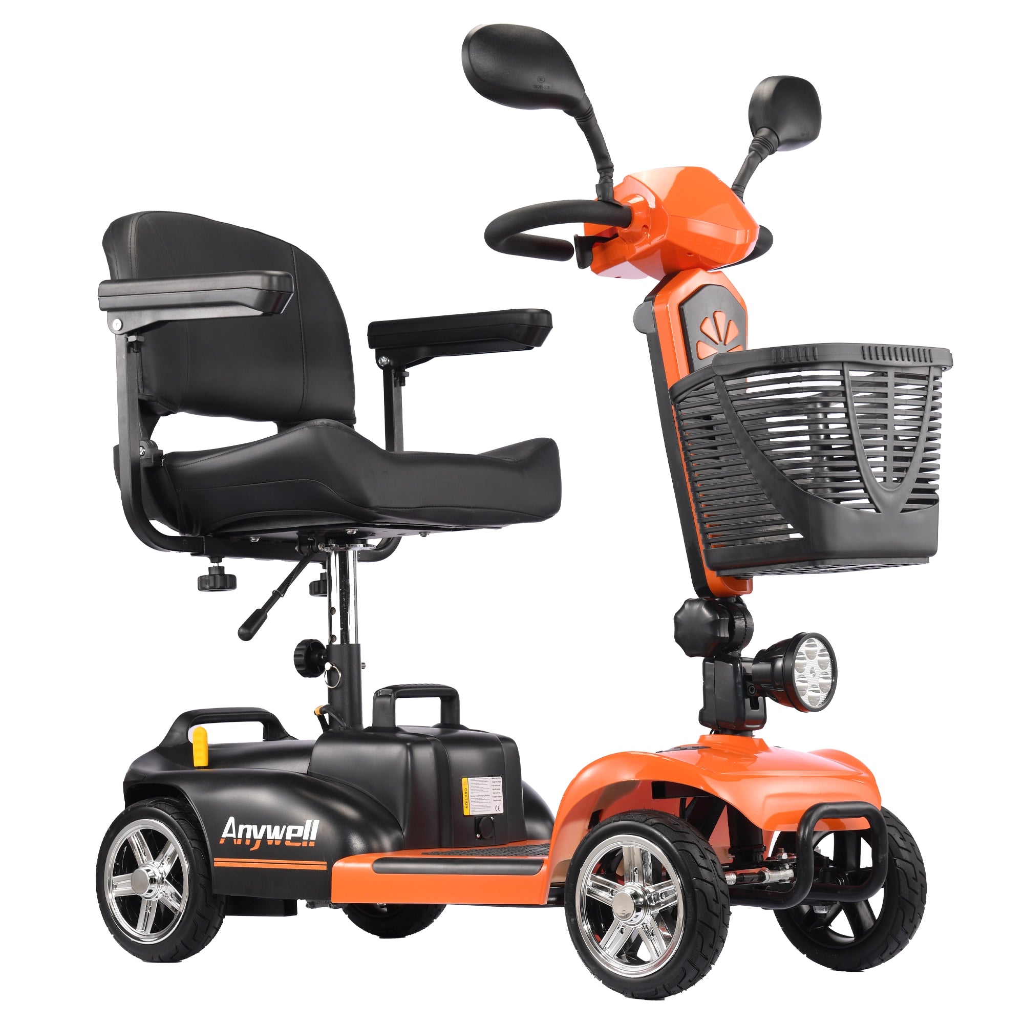 X-024 Electric Mobility Scooter with Wide Seat for Comfortable Ride