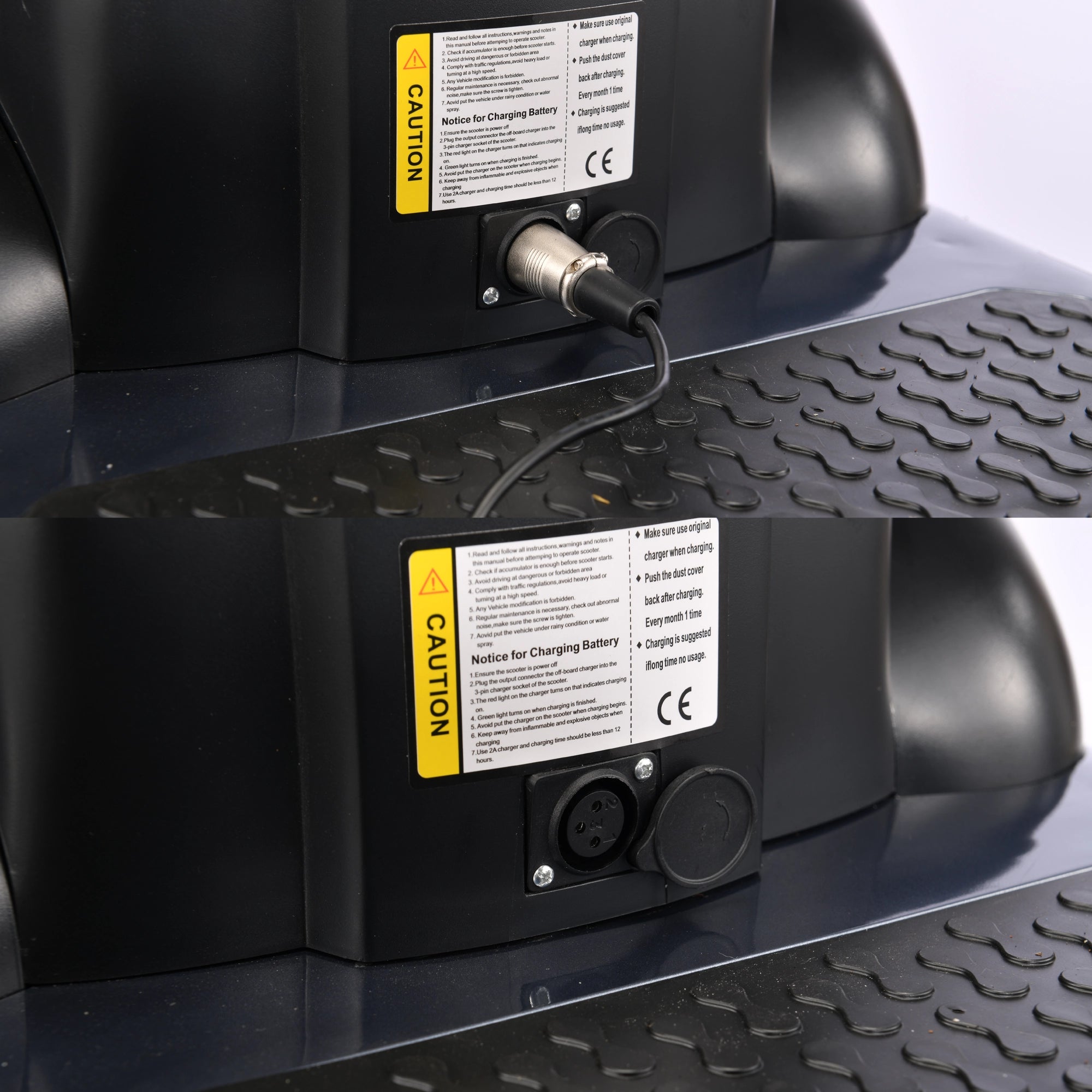 X-024 Electric Mobility Scooter with Wide Seat for Comfortable Ride