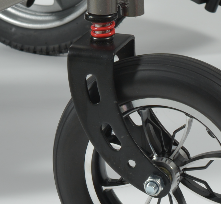 16-1 Power Wheelchair Replacement Part - Front Fork and Suspension Spring Set