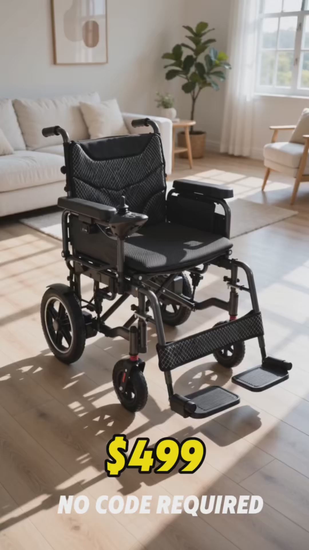 YS12-15 PLUS foldable power chair demo video