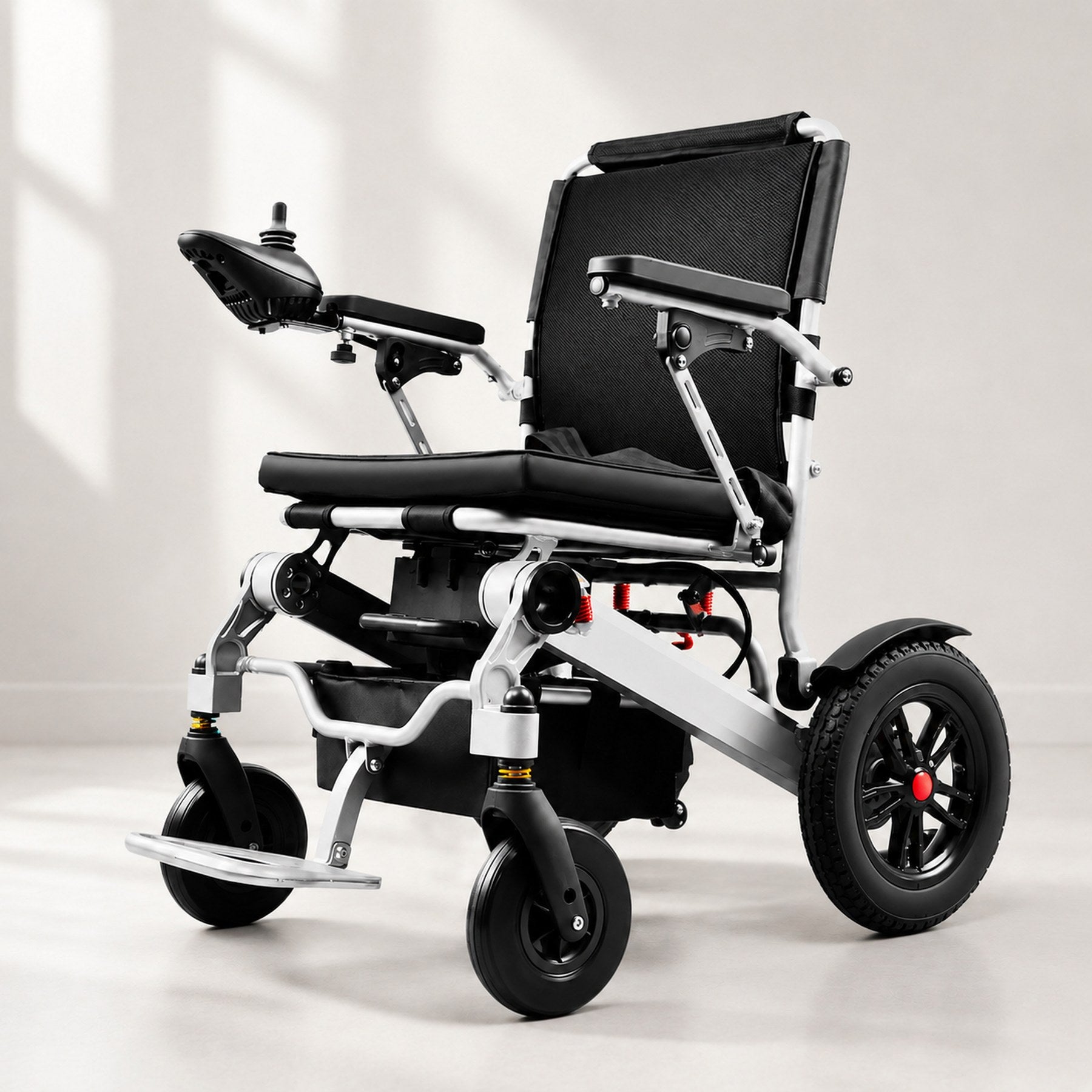Anywell YA12-5 Long Range Electric Wheelchair - Lightweight Aluminum Alloy, Heavy Duty & Durable - Lowest Price (Limited Stock)