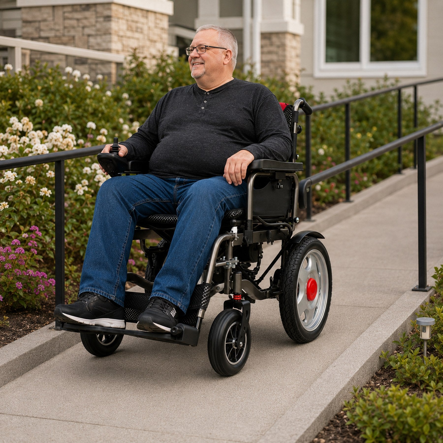 Anywell YS16-1 MAX Wide-Seat Power Wheelchair 20Ah