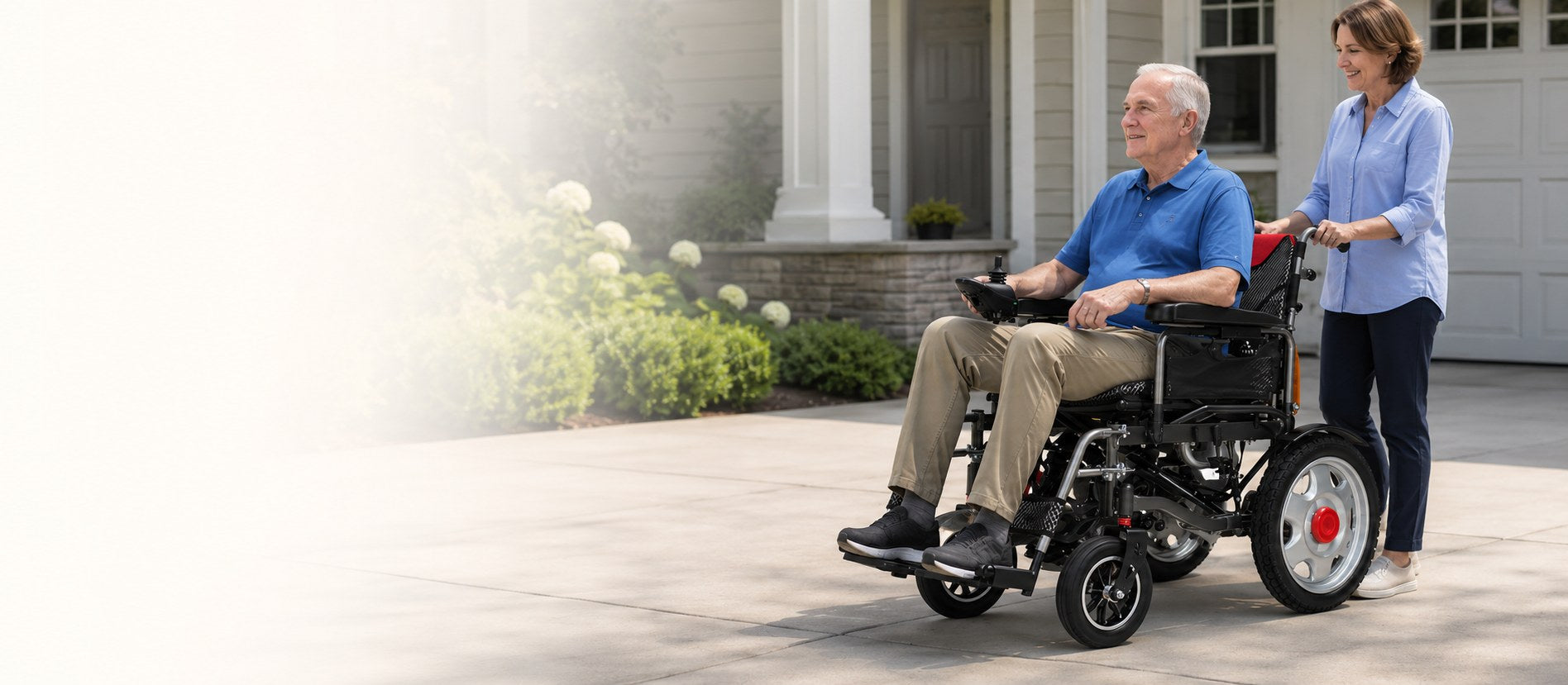 YS16-1 MAX Wide-Seat Power Wheelchair