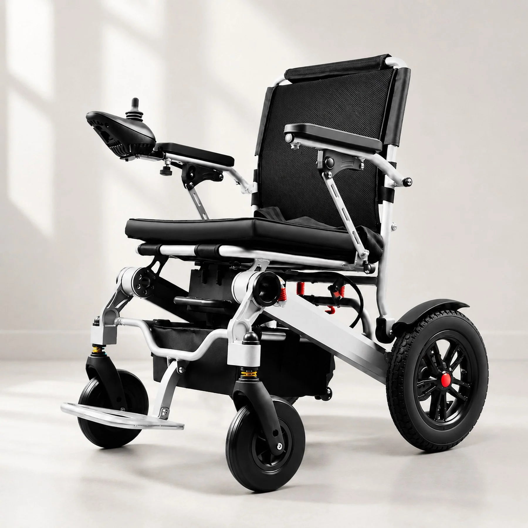 Anywell YA12-5 Long Range Electric Wheelchair - Lightweight Aluminum Alloy, Heavy Duty & Durable - Lowest Price (Limited Stock)