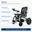 Anywell YA12-5 Long Range Electric Wheelchair - Lightweight Aluminum Alloy, Heavy Duty & Durable - Lowest Price (Limited Stock)