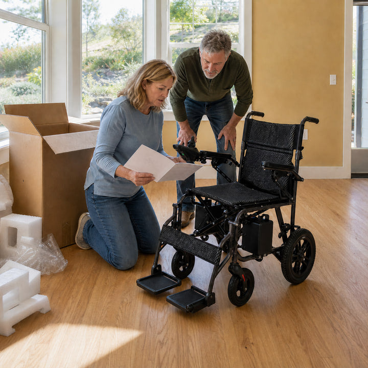What should I check on delivery?